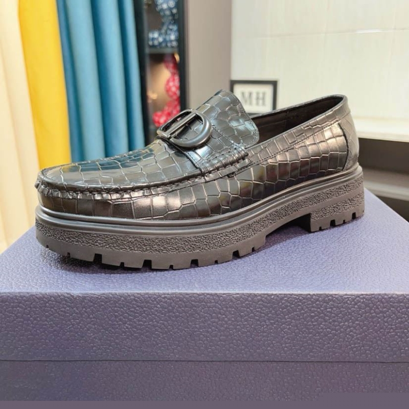 ch**an D*or leather shoes